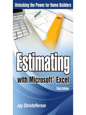 cover image of Estimating With Microsoft Excel